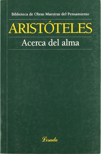 Acerca Del Alma - Aristoteles (book)