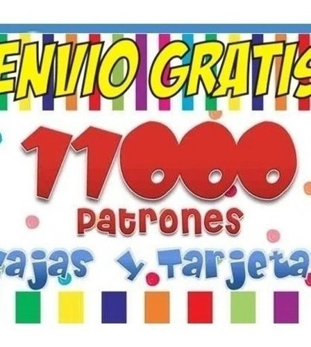 Kit Imprimible 11000 Patrones, Tarjetas, Cajas, Marcos