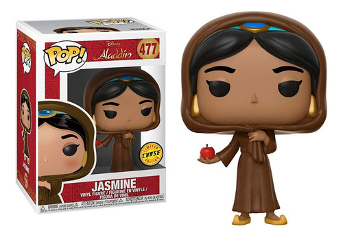 Funko Pop Disney Aladdin * Jasmine  Exclusivo Chase