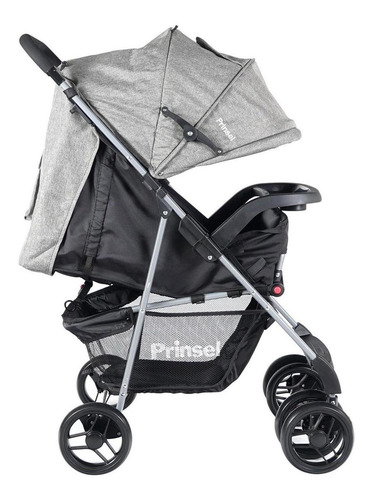 Carriola Prinsel Sistema De Viaje Portofino Color Gris Color del chasis Negro