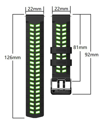 Correa De Silicona De Dos Tonos Para Huawei Watch Fit4 Pro