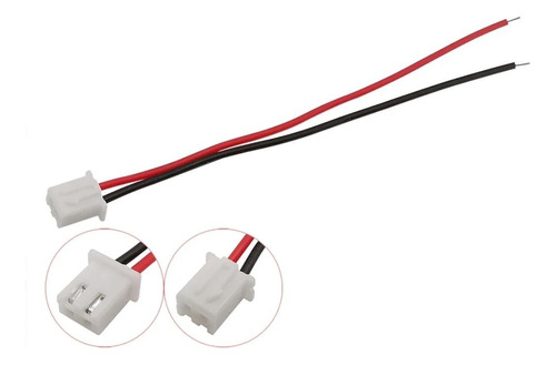 Cable Jst 2pin 10cm Con Conector Hembra Xh2.54