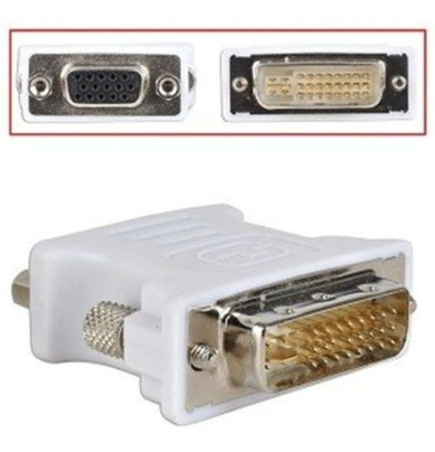 Paquete De 3 Dvi-i Dual-link (m) A Vga De 15 Pines (f) Adapt