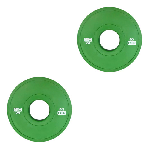 De Peso De 2 Piezas Se Adaptan A Las Pesas De 5 1 Kg Verde