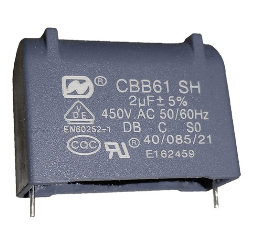 Imagen 1 de 1 de Capacitor Para Minisplit