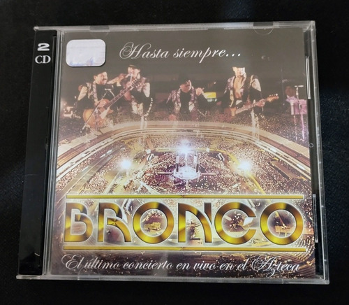 Bronco En Vivo Cd Bukis Yonics Temerarios Industria Bryndis