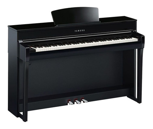 Piano Digital Clavinova Clp735 Polish Ebony 88 Teclas Yamaha 110V/220V
