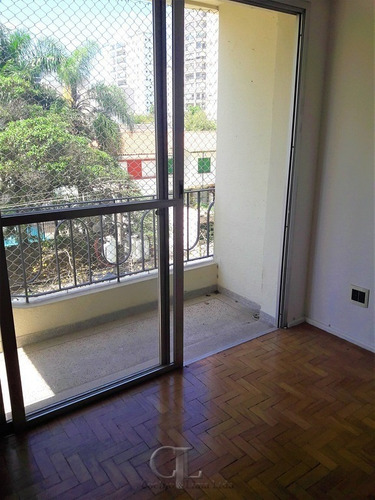 Imagem 5 de 15 de Moema - Apartamento Com Sacada E Vaga Livre! - 3712-1