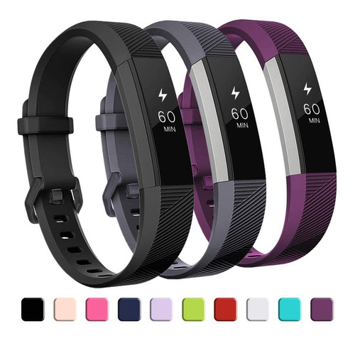 Mallas Para Reloj Fitbit Alta Hr (3 Unidades, Talle S (w2pw)