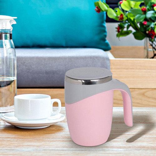 Taza De Café Eléctrica Portátil Con Rosa Con Cable