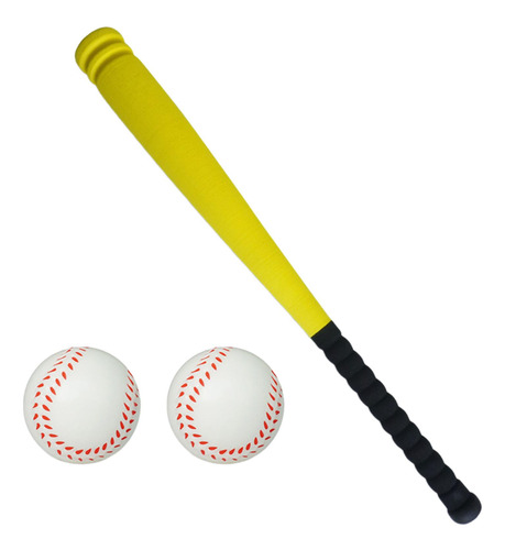 Juego De Pelotas De Bates De Béisbol Para Amarillo 54cm