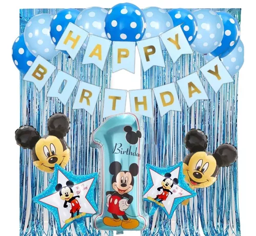 Globo minnie mouse lunares fiesta de cumpleaños, globo, azul