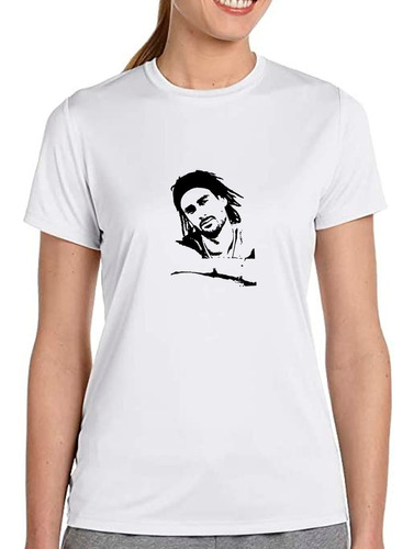 Franela Blanca Para Dama / Hombre Melendi Sublimada 