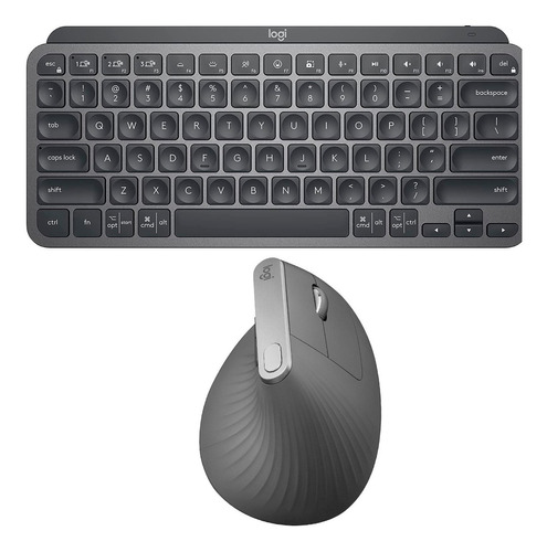 Kit Teclado Y Mouse Logitech Mx Keys Mini + Mx Vertical