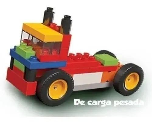 Imagen 9 de 11 de Ladrillos Bloques Rasti 50 Piezas Autos Y Camiones 5 01-1078