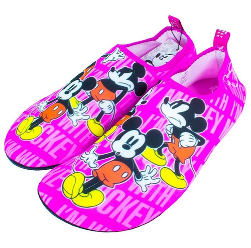 Imagen 3 de 4 de Aqua Shoes Disney Rosada Moletto