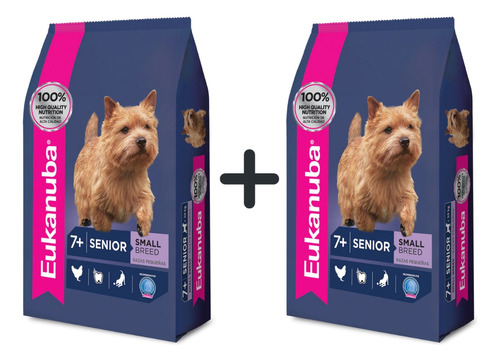 Eukanuba Senior +7 Small Bread X 3 Kg X 2 Unidades