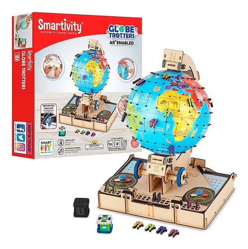 Puzzle 3d - Globo Terraqueo Educativo - Smartivity