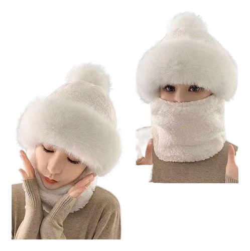 Gorro Cortavientos Cuello Babero Otoño Invierno