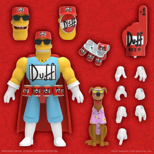 Duffman Super7 ¡los Simpson Ultimates!