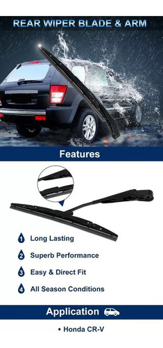 Kit De Brazo Limpiador Trasero Para Honda Cr-v 2012-2016