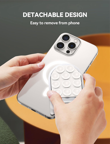 Suporte Magnético Para Celular Com Ventosa, Ímã Viva-voz