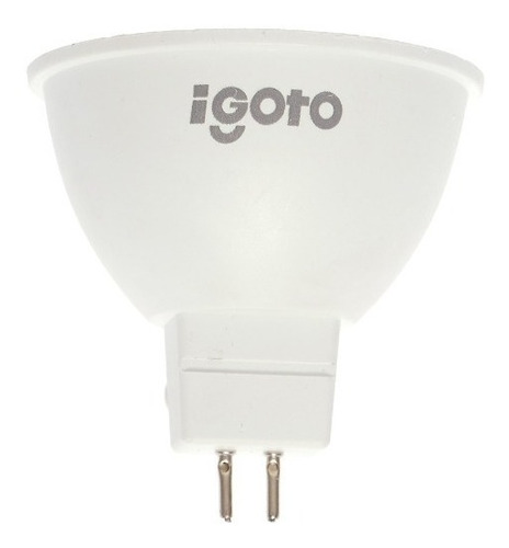 Foco Led Mr16 Gu5.3 7w Igoto 35° Apertura Del Haz 6500k Color de la luz Blanco frío