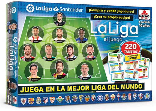 Juego De Mesa La Liga Futbol Niños Cartas Educa Deportes Ax®