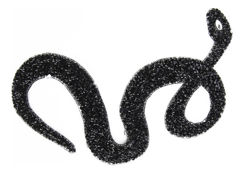 Rollo De Malla Con Apliques De Strass Con Ribete De Serpient