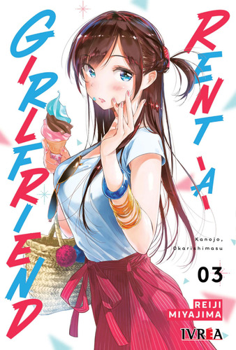 Rent-a-girlfriend Manga Tomo 03 Kanojo Okarishimasu Original