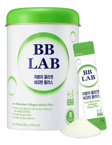 Colágeno Marino Bajo En Moleculares Biotina Y Vitamina C Sab
