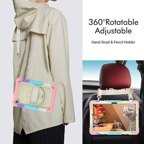 Carcasa P/samsung Galaxy Tab A8 10.5 C/protector D/pantalla