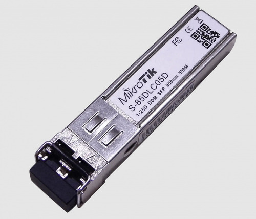 Modulo De Fibra Sfp Multimodo Mikrotik Gigabit 550mts Lc 