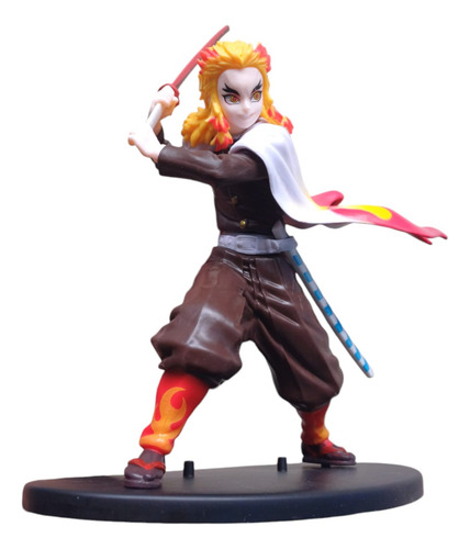 Figura Demon Slayer Kyojuro Rengoku Pilar De La Llama.