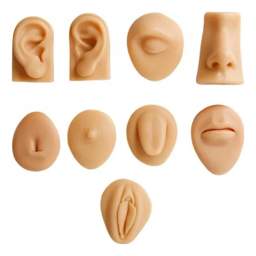 Modelo Boca Treinamento Perfuraçao Piercing Micropigmentaçao