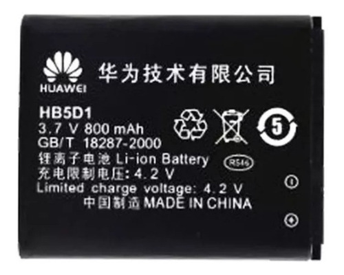 Bateria Pila Huawei Hb5d1 C5600 C5610 C5120 800mah