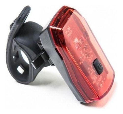 Pisca Alerta Traseiro Bike Led Sinalizador Absolute Jy6069 Cor Preto