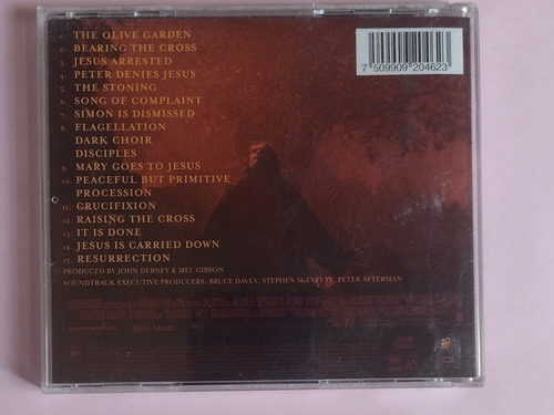 The Passion Of The Christ Original Motion Picture Soundtrack (Usado)