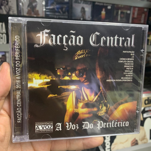 Faccao Central  A Voz Do Periferico (rap Nacional)lacrado Cd