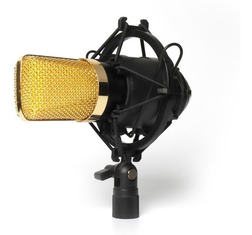 Kit Micrófono Estudio Condensador Profesional Con Brazo