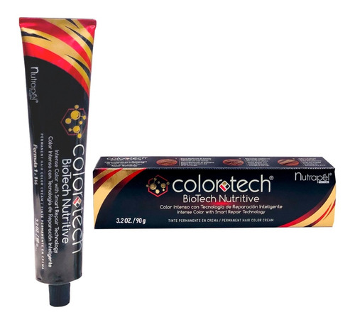 Colortech 3 Tinte Profesional Cabello Tono Elegir Tubo 90g