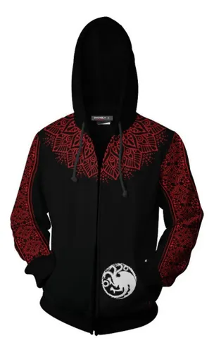 Sudadera Con Cremallera La Casa Juego Tronos