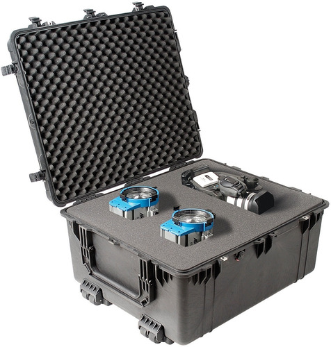 Imagen 3 de 9 de Caja De Proteccion Pelican 1690 Sumergible Con Foam Ruedas