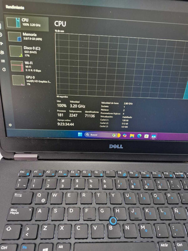 Dell Latitude E7470 - Core I7 6th + 256gb Ssd + 8gb Ram (Usado)