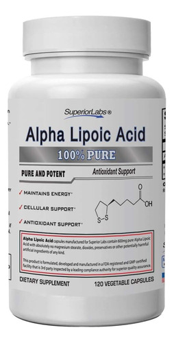 Superiorlabs Ácido Alfa Lipoico - Unidad a $2041