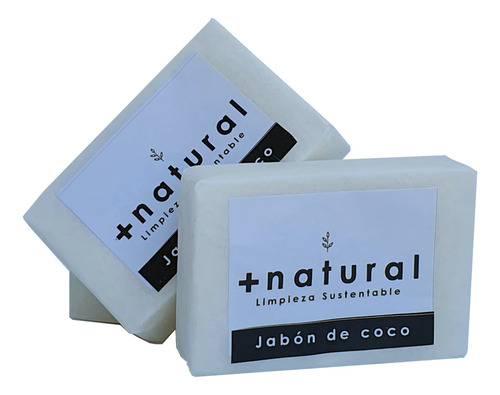 Jabon En Pan De Coco 100gr Vegano Natural Biodegradable Eco
