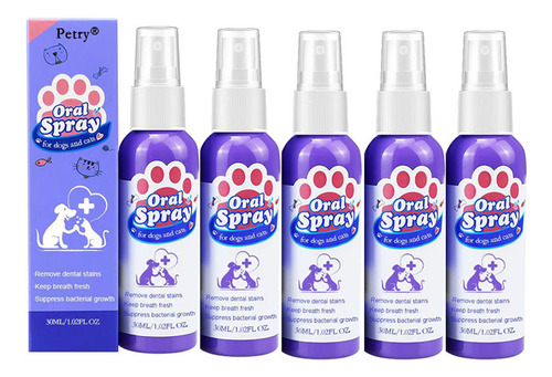 Spray Limpiador De Aliento Para Perros S Pet Teeth Cl 009d