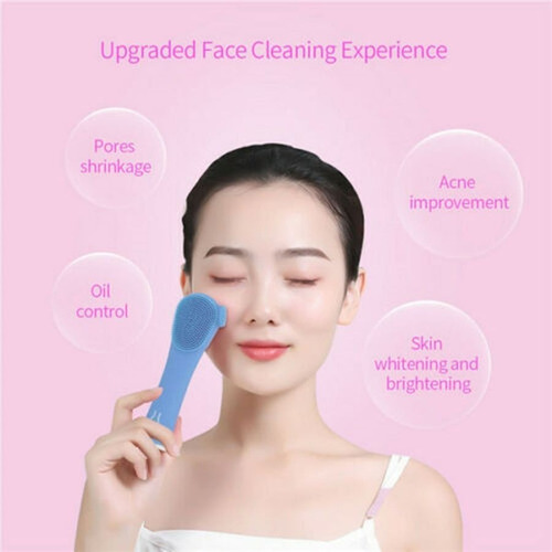 Imagen 4 de 4 de Masajeador Limpiador Facial De Silicona Cutis Nariz Clicshop