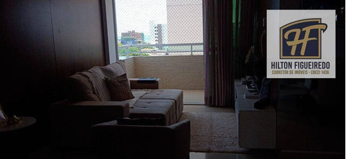 Imagem 1 de 17 de Apartamento À Venda, 79 M² Por R$ 470.000,01 - Jardim Oceania - João Pessoa/pb - Ap6931