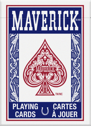 Juego De Cartas Naipes Barajas Póker Maverick.